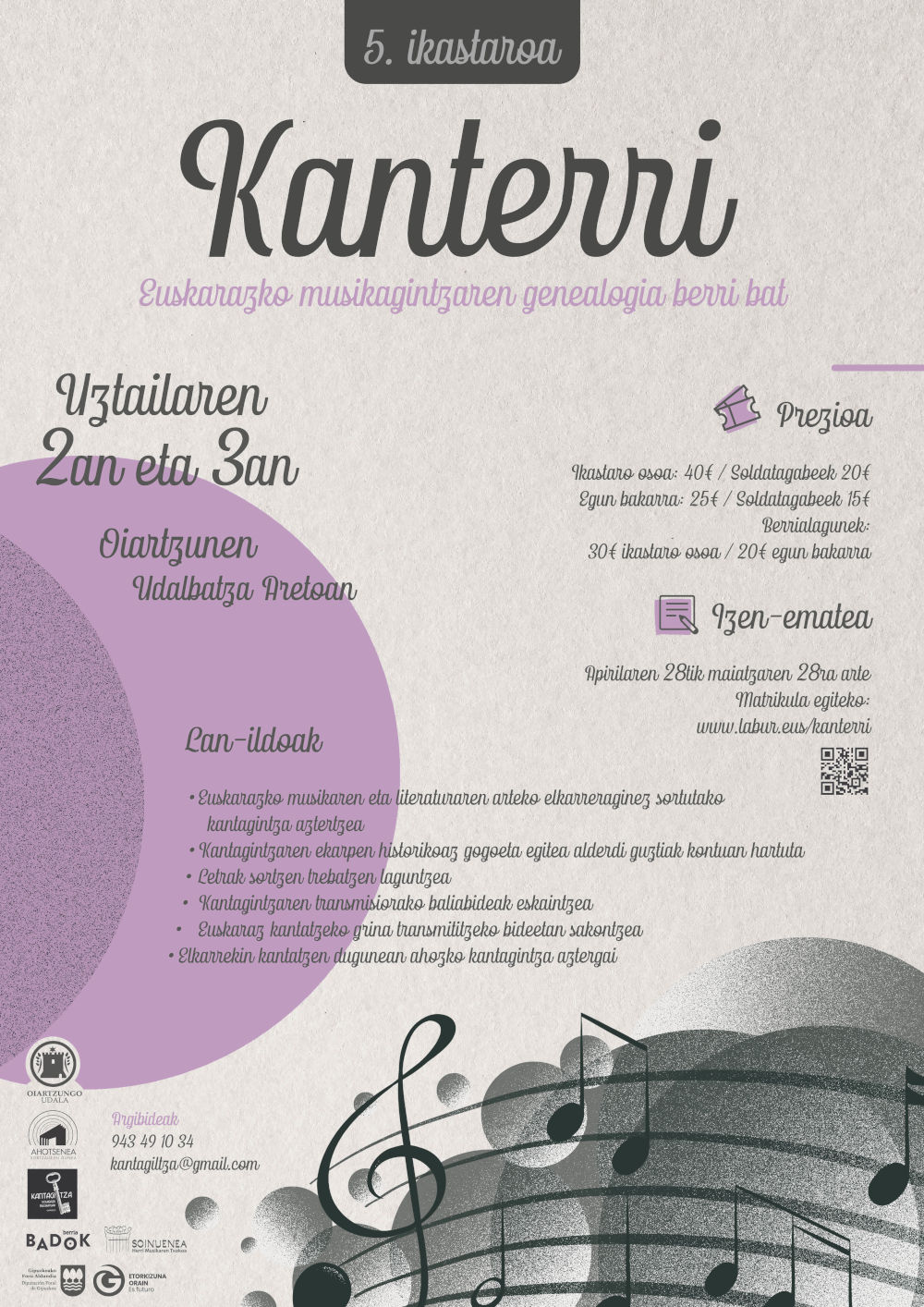 Kanterri 2026 - kartela 1