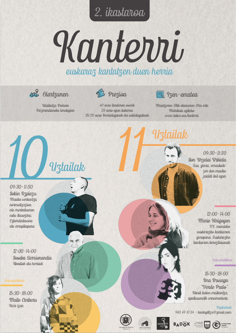 kanterri 2023 :: egitaraua